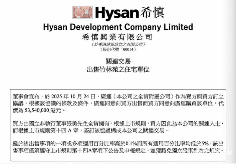 阿里退休CEO张勇:豪掷5354万港元购入香港半山豪宅