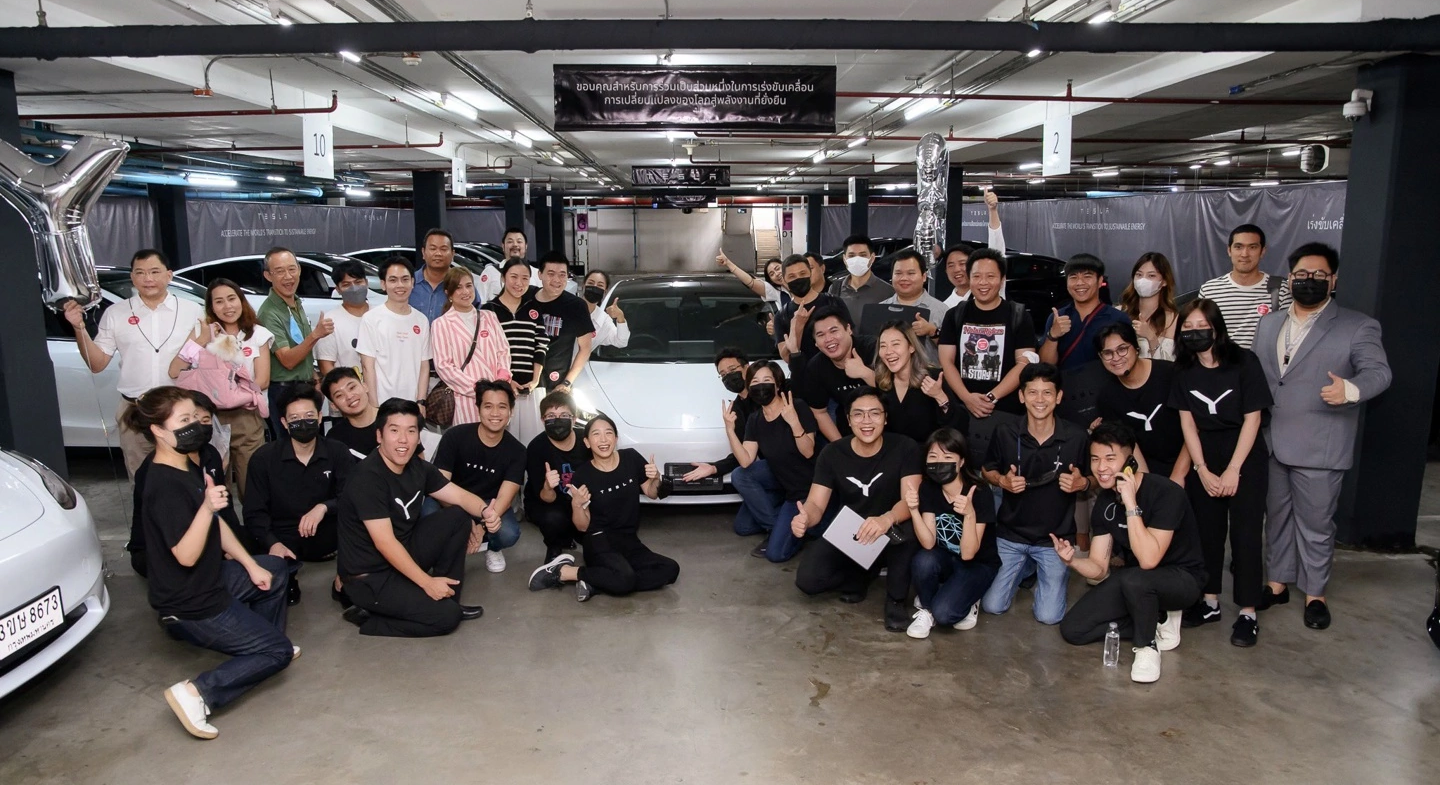 中国产特斯拉 Model 3 / Y 已开始在泰国交付